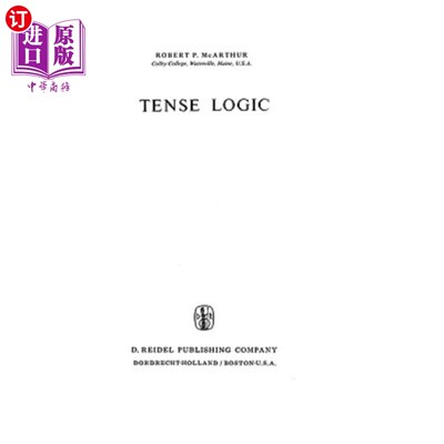 海外直订Tense Logic 时态逻辑