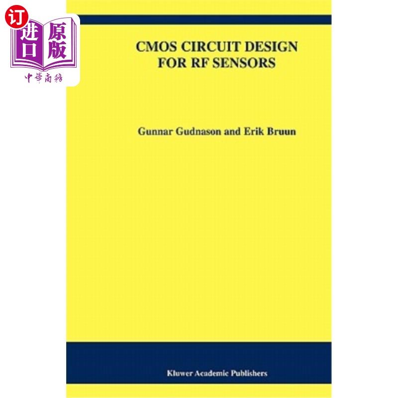 海外直订CMOS Circuit Design for RF Sensors 射频传感器的CMOS电路设计