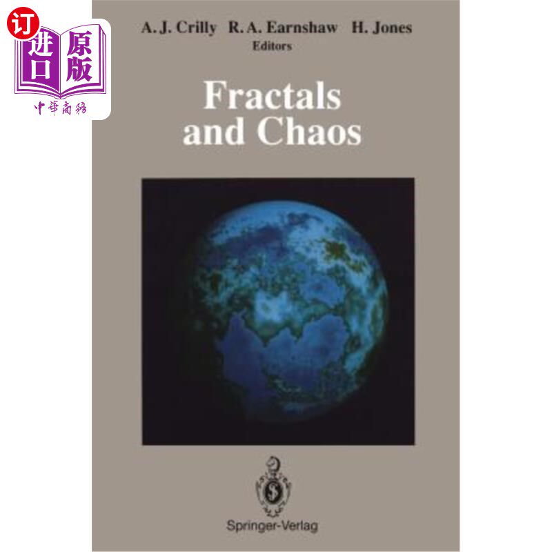 海外直订Fractals and Chaos 分形与混沌