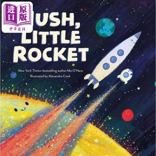 Rocket 中商原版 进口儿童读物3 Hush Little 6岁 儿童绘本 英文原版 知识百科图画书 发射小火箭 科普故事书 精美插图 精装