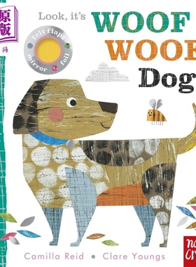 现货 Look, it’s Woof Woof Dog 看，小狗在叫 英文原版 儿童绘本 动物故事 Camilla Reid 3-6岁【中商原版】