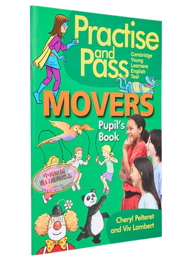 现货 Movers Student's Book Delta Exam Preparation剑桥YLE考试剑少二级备考学生用书 英文原版进口 英语学习参考【中商原版】