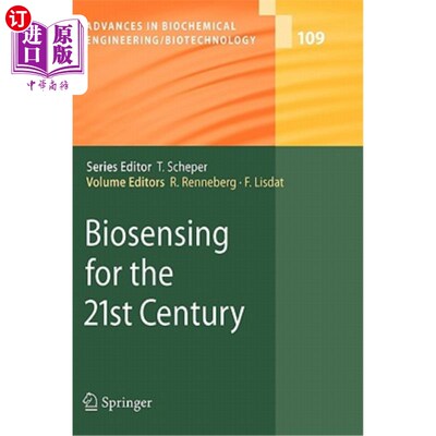 海外直订Biosensing for the 21st Century 21世纪生物传感