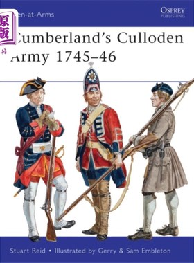 海外直订古英语 Cumberland's Culloden Army 1745-46 坎伯兰的卡洛登军(1745- 1746