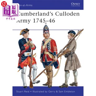 海外直订古英语 Cumberland's Culloden Army 1745-46 坎伯兰的卡洛登军(1745- 1746