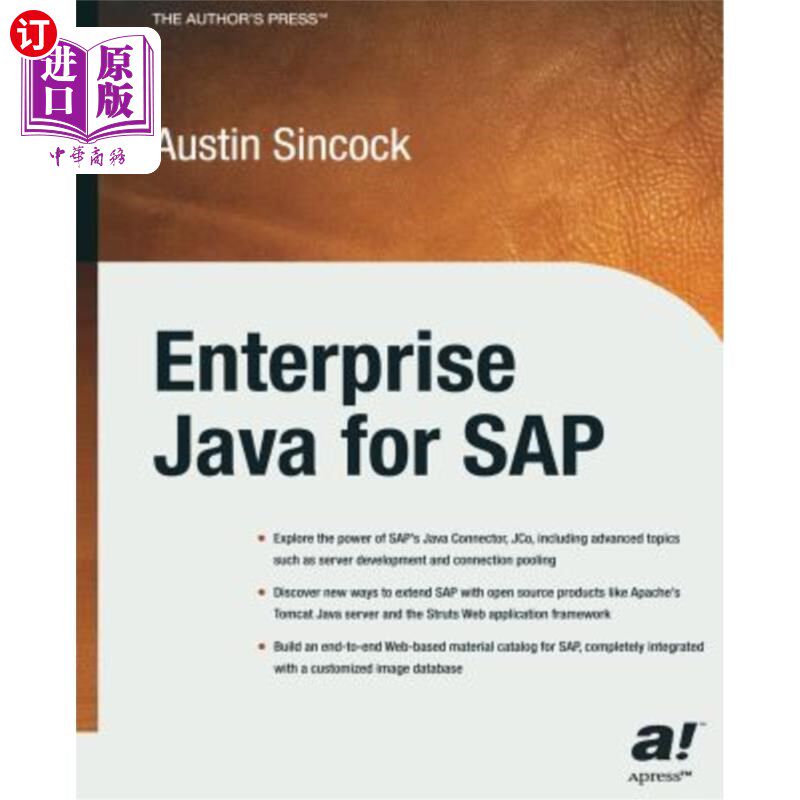 海外直订Enterprise Java for SAP SAP企业Java