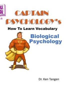 海外直订Captain Psychology's How To Learn Vocabulary - Biological Psychology: 1001 thing Captain Ps
