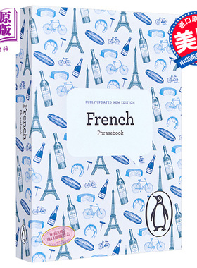 法语短语手册（第4版）英文原版 The Penguin French Phrasebook (4th Edition）进口图书 英文原版书 法语词典 法语语法