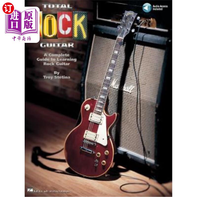 海外直订海外直订Total Rock Guitar: A Complete Guide to Learning Rock Guitar [ Includes Full-Band Backi...