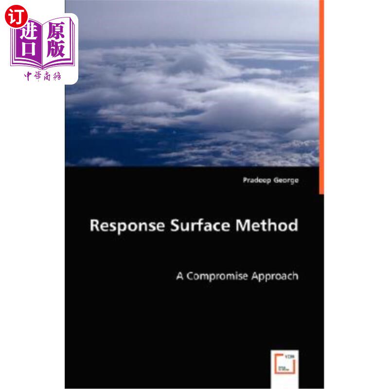 海外直订Response Surface Method 响应面法