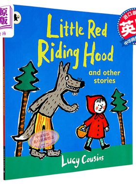 预售 小红帽及其他经典童话故事Little Red Riding Hood and Other Stories英文原版绘本 小鼠波波同作者Lucy Cousins【中商原版】
