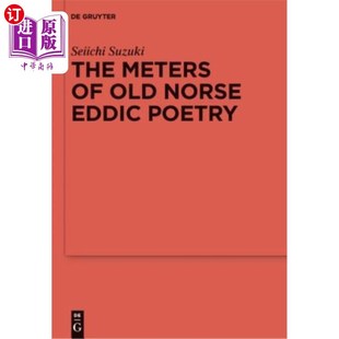 海外直订The Meters of Old Norse Eddic Poetry 古北欧埃迪迪诗的韵律