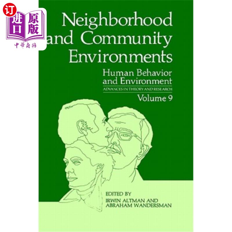 海外直订Neighborhood and Community Environments 邻里及社区环境