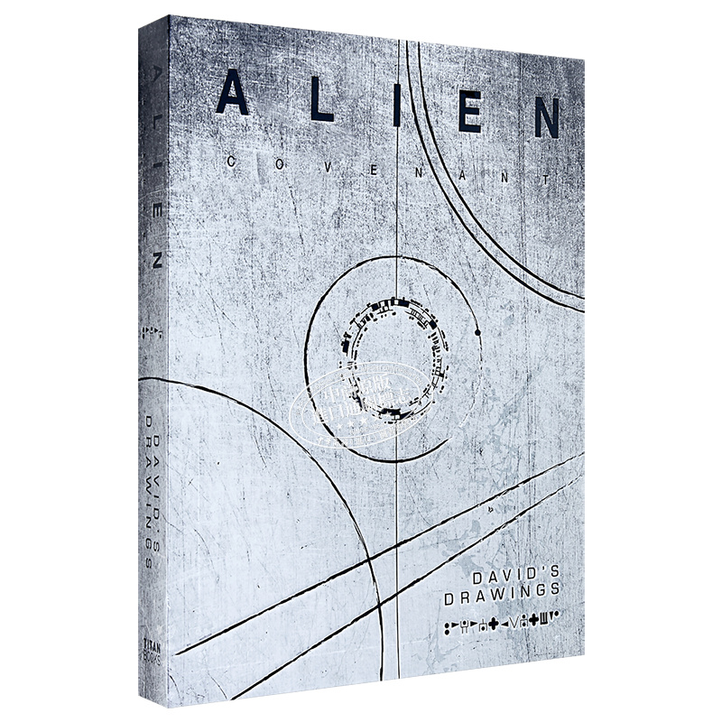【中商原版】异形2 契约：原画手稿 英文原版 Alien Covenant: Davids Drawings 戴维手稿 影视设定集