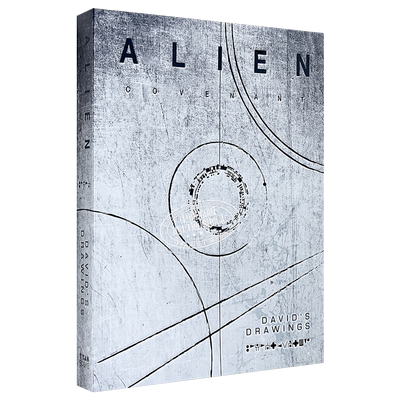 预售 【中商原版】异形2 契约：原画手稿 英文原版 Alien Covenant: Davids Drawings 戴维手稿 影视设定集