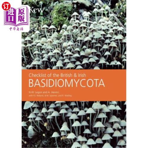 海外直订Checklist of the British & Irish Basidiomycota