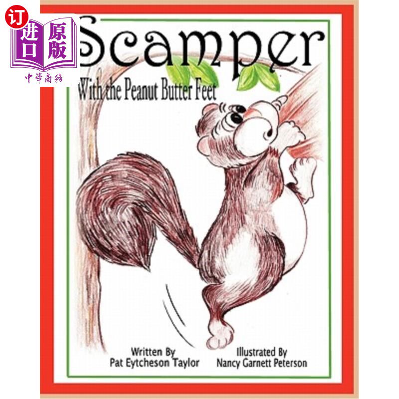 海外直订Scamper With the Peanut Butter Feet 用花生酱脚蹦蹦跳跳