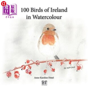 Birds Watercolour 100只爱尔兰水彩鸟 Ireland 海外直订100