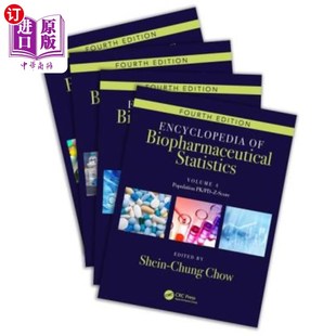 海外直订Encyclopedia 生物制药统计百科全书 Statistics Four Set Biopharmaceutical Volume 四卷集