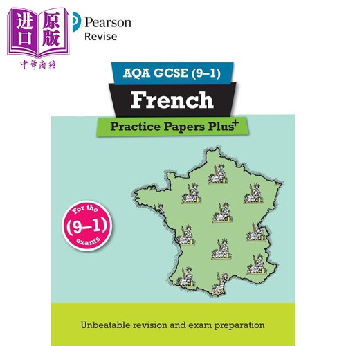 Pearson Revise 培生AQA GCSE法语练习试卷 AQA GCSE French Practice Papers Plus for 2025 exams 小语种备考【中商原版】