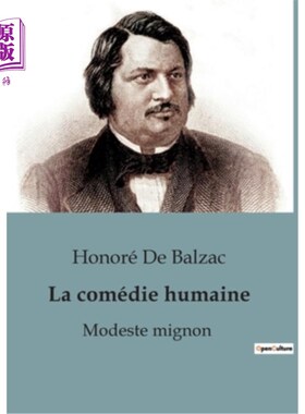 海外直订法语 La comédie humaine: Modeste mignon 人类喜剧:谦虚可爱
