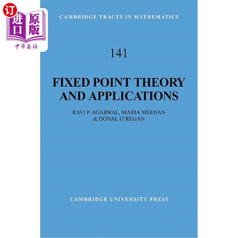 海外直订Fixed Point Theory and Applications 不动点理论及其应用