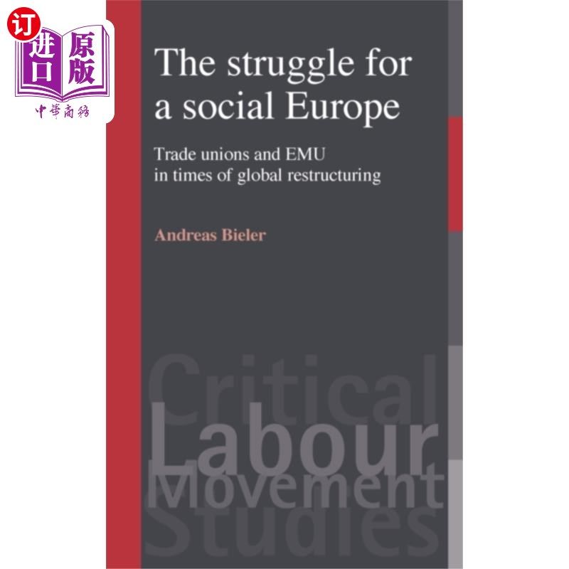 海外直订struggle for a social europe 为社会欧洲而奋斗
