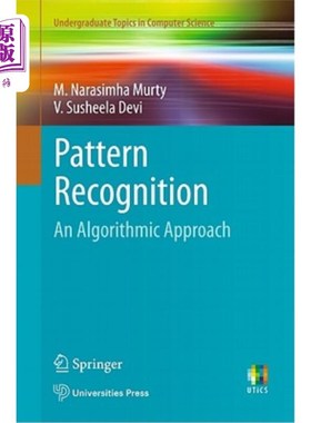 海外直订Pattern Recognition: An Algorithmic Approach 模式识别：一种算法方法