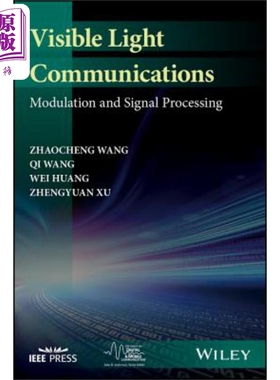 现货 可见光通信 调制与信号处理 Visible Light Communications 英文原版 Zhaocheng Wang 中商原版