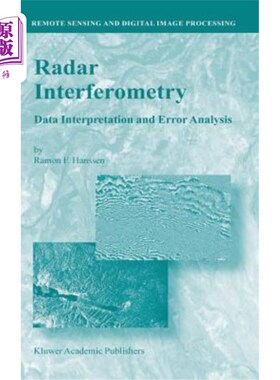 海外直订Radar Interferometry: Data Interpretation and Error Analysis 雷达干涉测量：数据解释和误差分析
