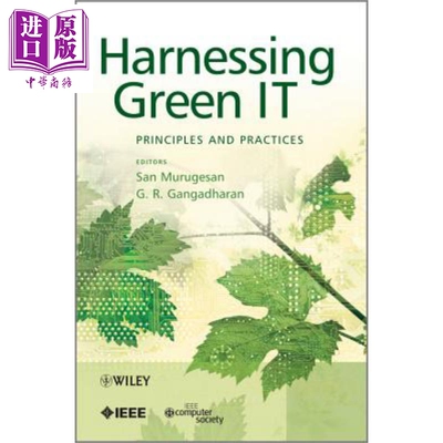 现货 开发绿色信息技术 原理与实践 Harnessing Green It 英文原版 San Murugesan 绿色IT 环保【中商原版】