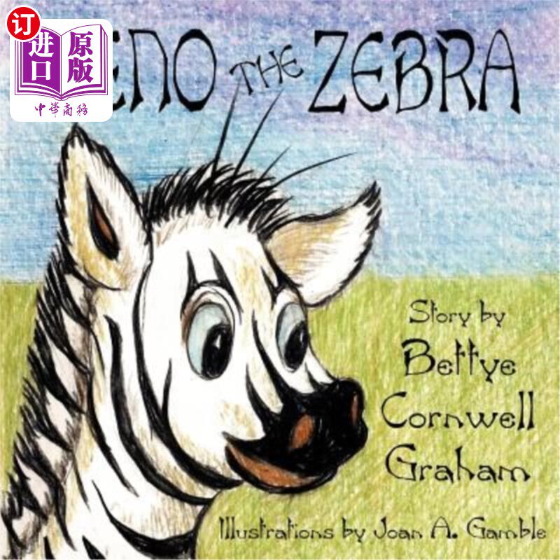 海外直订Zeno the Zebra 斑马芝诺