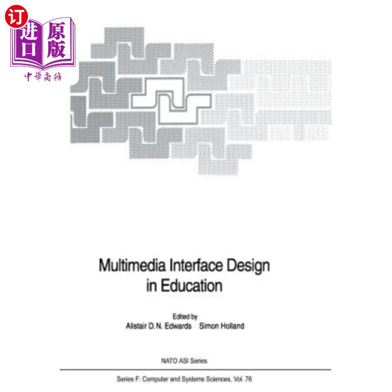 海外直订Multimedia Interface Design in Education 教育多媒体界面设计