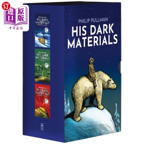 海外直订His Dark Materials Wormell slipcase 他的黑暗材料沃姆尔沙发套