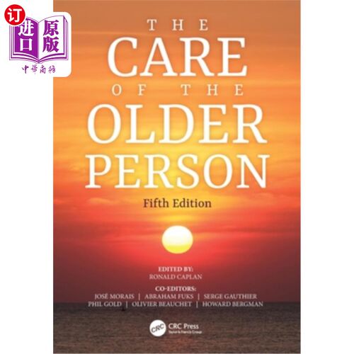 海外直订医药图书The Care of the Older Person 老年人的照顾