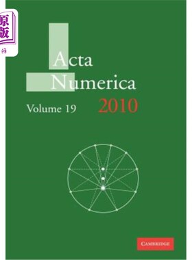 海外直订ACTA Numerica 2010: Volume 19 2010年数字学报：第19卷