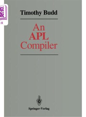 海外直订An APL Compiler APL编译器