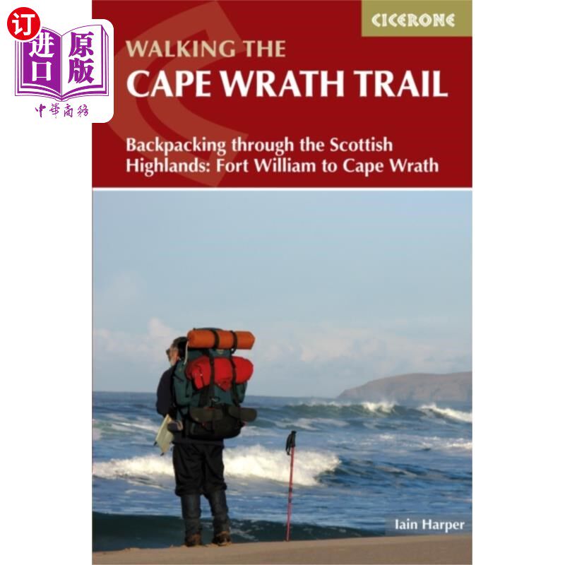 海外直订Walking the Cape Wrath Trail 走在愤怒角小径上