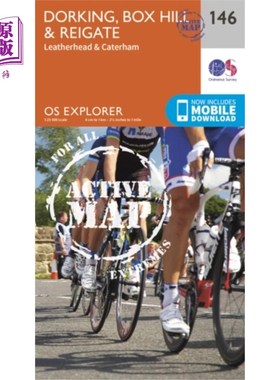 海外直订Dorking, Box Hill and Reigate Dorking, Box Hill和Reigate