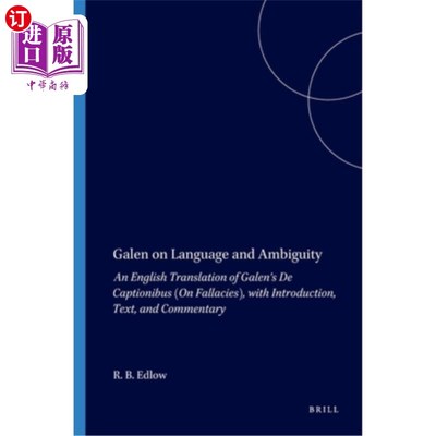 海外直订Galen on Language and Ambiguity 盖伦论语言和歧义