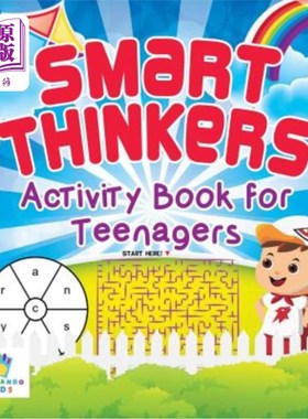 海外直订Smart Thinkers Activity Book for Teenagers 青少年聪明思考者活动手册