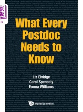海外直订What Every Postdoc Needs to Know 每个博士后都需要知道什么