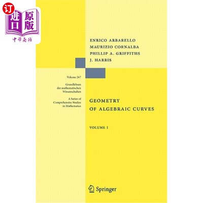 海外直订Geometry of Algebraic Curves: Volume I 代数曲线几何第一卷