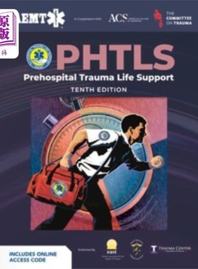 海外直订医药图书PHTLS: Prehospital Trauma Life Support (Print) w... PHTLS:院前创伤生命支持(打印)附有课程手册(电子书
