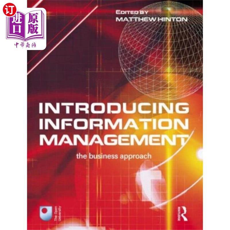 海外直订Introducing Information Management 信息管理简介