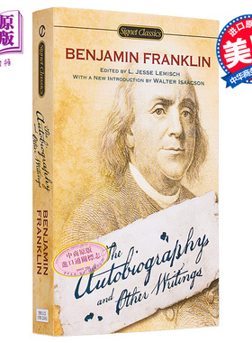 【中商原版】本杰明.富兰克林的自传和其他著作 英文原版 Signet Classics: The Autobiography and Other Writings