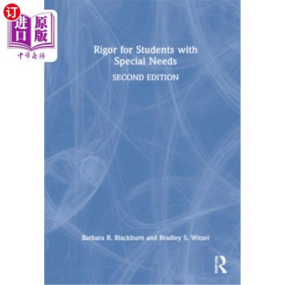 海外直订Rigor for Students with Special Needs 对有特殊需要的学生严格要求