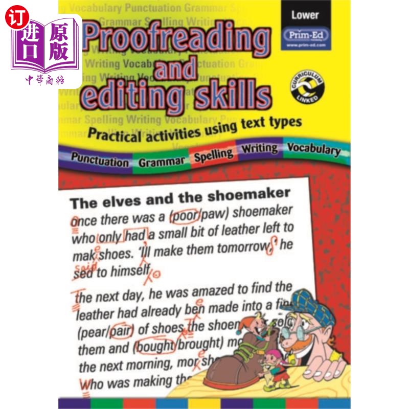 海外直订Proofreading and Editing Skills 校对和编辑技能