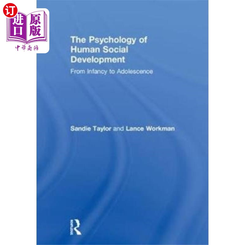 海外直订Psychology of Human Social Development 人类社会发展心理学