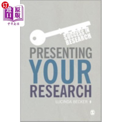 海外直订Presenting Your Research 呈现你的研究